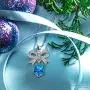 Kate Lynn Womens Necklace ❉The First Snow❉ Bow Pendant Necklace for Girls Crystals Jewelry for Women Gifts with Gift Box 17.5''+2'' Kate Lynn Womens Necklace ❉The First Snow❉ Bow Pendant Necklace for Girls Crystals Jewelry for Women Gifts with Gift Box 17.5''+2''