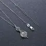 Silikepa Phoenix Necklace Jewelry Sterling Silver Pendant for Women Wife Girlfriend Birthday with Box