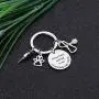 CYTING Veterinarian Keychain These Keys Belong to an Awesome Vet Tech/Nurse Keychain Appreciation Gift Veterinary Medicine Graduation Gift