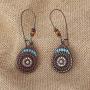 Hanpabum Womens Jewelry Set Vintage Drop Dangle Earring Beaded Woven Cuff Bracelet Ethnic Tribal Necklace Special Accessory