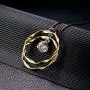 welbijoux Long Necklace for Women Fashion Jewelry Bohemian CZ Circle Layered Pendant Statement Necklaces with Gifts Box