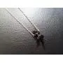 NOUMANDA Lovely Hanging White and Black Cat Necklace for Cat Lovers