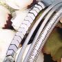 FANCY SHINY Hematite Leather Wrap Bracelets Beaded Healing Stone Cuff Bracelet Rhinestone Boho Jewelry Gift for Women with Magnetic Clasp