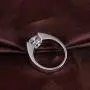 DovEggs Sterling Silver 3ct 9mm G-H-I Color Heart Arrows Cut Moissanite Engagement Ring for Men and Women