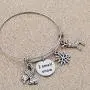 SEIRAA Christmas Bracelet I Smell Snow Holiday Jewelry Winter Gift for Her SEIRAA Christmas Bracelet I Smell Snow Holiday Jewelry Winter Gift for Her