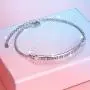 Sterling Silver Engraved Inspirational Adjustable Bracelet “She Believed She Could So She Did” Gift for Her, Women, Friendship (Style 1 White Gold Plated) Sterling Silver Engraved Inspirational Adjustable Bracelet “She Believed She Could So She Did” Gift for Her, Women, Friendship (Style 1 White Gold Plated)