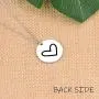 SUNSH I Love You 3000 Pendant Necklace for Women Teen Girls Boys Kids Couple Best Friends Cute Iron Man Fan Gift Inspirational Jewelry Friendship Sister Father Dad Son Mother Daughter Gifts