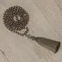 Self-Discovery Mala Necklace Tassel, 108 Beads 6mm Japa Mala Rose Quartz, Picture Jasper, Labradorite for Men or Women Self-Discovery Mala Necklace Tassel, 108 Beads 6mm Japa Mala Rose Quartz, Picture Jasper, Labradorite for Men or Women
