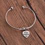 Gzrlyf Step Mom Bracelet Step Daughter Knot Bracelet Step Mom Daughter Gifts Wedding Gift for Mother in Law Daughter in Law