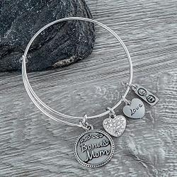 Infinity Collection Bonus Mom Bracelet, Stepmom Gift, Stepmom Jewelry, Perfect Mom Gifts