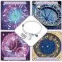 G-Ahora Stainless Steel 12 Zodiac Sign Bracelet with Birthstone Charm Inspiration She Believed She Could Constellation Jewelry