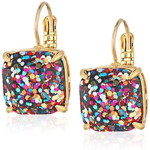 kate spade new york Small Square Lever-Back Drop Earrings