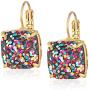 kate spade new york Small Square Lever-Back Drop Earrings