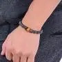 ZZ ZINFANDEL Hematite Rings Necklace Bracelet Set Hematite Ring Negative Energy Relieving Anxiety Magnetic Therapy Bracelet Magnetic Hematite Necklace for Women ZZ ZINFANDEL Hematite Rings Necklace Bracelet Set Hematite Ring Negative Energy Relieving Anxiety Magnetic Therapy Bracelet Magnetic Hematite Necklace for Women