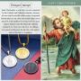 FaithHeart Saint Christopher/Jude/Joseph/Anthony/Thomas/Benedict/Patrick Necklace Stainless Steel Catholic Patron Saints Medal Jewelry Blessings Amulet Customize Available