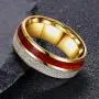 HZX JELEY 8mm Titanium Wedding Hand Ring Tungsten Silver Meteorite Fiber Inlay High Polish Comfortable Fit Silver / 18K Gold/Rose Gold for Men&Women/Size 7-12 HZX JELEY 8mm Titanium Wedding Hand Ring Tungsten Silver Meteorite Fiber Inlay High Polish Comfortable Fit Silver / 18K Gold/Rose Gold for Men&Women/Size 7-12