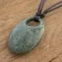 NOVICA Jade Pendant Necklace, 15.75'' Mayan Ellipse NOVICA Jade Pendant Necklace, 15.75'' Mayan Ellipse