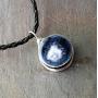 Earth Jewelry Waterfall Iceburg Glass Essential Oil Diffuser Aromatherapy Pendant Necklace 18''-20'' Adjustable