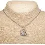 BlueRica Wave Pendant on Stainless Steel Chain Necklace BlueRica Wave Pendant on Stainless Steel Chain Necklace