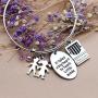 MS.CLOVER It Takes A Big Heart to Teach Little Minds Adjustable Teacher Bracelet, Gifts for Teachers for End of Year Gift.