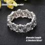 JOERICA Crystal Bridal Jewelry Set Rhinestone Choker Necklace Bracelet and Earrings Set for Women Bridesmaid Wedding Jewelry