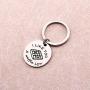 SEIRAA Waffle Keychain I Love You A Waffle Lot Jewelry Valentines Day for Boyfriend Girlfriend Husband Wife