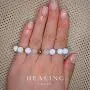 Rose Quartz Bracelet for Women, Authentic Rose Quartz Crystal + White Jade + White Howlite + Hematite Anti Anxiety Bracelet for Women, Natural Energy Healing Crystal Love Attraction Bracelet Rose Quartz Bracelet for Women, Authentic Rose Quartz Crystal + White Jade + White Howlite + Hematite Anti Anxiety Bracelet for Women, Natural Energy Healing Crystal Love Attraction Bracelet
