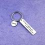 Eigso Graduation Gift Inspirational Keychain Encouraging Words Jewelry for Family Friends Colleague Classmate Boss(Challenge Change You KR)