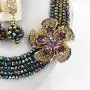 aczuv Classic African Beads Jewelry Set Nigerian Wedding Bridal Bridesmaids Jewelry Sets aczuv Classic African Beads Jewelry Set Nigerian Wedding Bridal Bridesmaids Jewelry Sets
