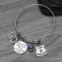 Police Mom Bracelet, Some Never Meet Their Hero, But I Raised Mine Jewelry, Police Handcuff Charm Bangle Bracelet for Women- Cop Mom Gift Police Mom Bracelet, Some Never Meet Their Hero, But I Raised Mine Jewelry, Police Handcuff Charm Bangle Bracelet for Women- Cop Mom Gift