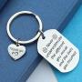 HN HNHB Never Underestimate Different You Made Lives You Touched Thank You Keychain Volunteer Teacher Employee Gift Birthday Jewelry Gifts