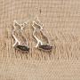 UJIMS Wolf Lover Gift Wolf Drop Dangle Earrings with Cubic Zirconial Charm Birthday Day Jewelry for Girlfriend Wife