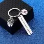 WUSUANED CHD Keychain Mom/Dad of A Heart Warrior Keychain Congenital Defect Awareness Gift for Heart Warrior Mom Dad WUSUANED CHD Keychain Mom/Dad of A Heart Warrior Keychain Congenital Defect Awareness Gift for Heart Warrior Mom Dad