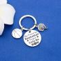 FAADBUK Basketball Mom Dad Keychain My Favorite Basketball Player Calls Me Mom Dad Jewelry Appreciation Gift for Basketball Mom Dad