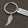 Memorial Keychain Those We Love Dont Go Away They Walk Beside Us Every Day Sympathy Gift Remembrance Jewelry in Memory of Dad Mom Gift Memorial Keychain Those We Love Dont Go Away They Walk Beside Us Every Day Sympathy Gift Remembrance Jewelry in Memory of Dad Mom Gift