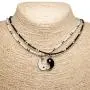 BlueRica Friends/Couples Yin Yang Pendant on Seed Beads Necklace Set BlueRica Friends/Couples Yin Yang Pendant on Seed Beads Necklace Set