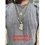 Solid 925 Sterling Silver Iced Jesus Piece Pendant - Mens 14k Gold Finish Jesus Piece - Great For Any Chain! Icy Baguette CZ - 3 Sizes: Small, Medium, & Large