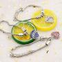 AGR8T Bangle Bracelets Teacher Appreciation Gift Teacher Day Women Jewelry Birthday Gift Stainless Steel 3PCS (Rhinestone)