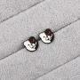 G-Ahora Danganronpa Anime Monokuma Stud Earring Danganronpa Pendant