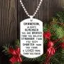 Elegant Chef Grandson Inspirational Jewelry Necklace Gift- Always Remember You are Braver Than You Believe Elegant Chef Grandson Inspirational Jewelry Necklace Gift- Always Remember You are Braver Than You Believe