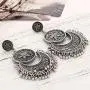 Rinhoo Vintage Retro Ethnic Bohemian Style Fringes and Floral Tassels Brocade Lotus Mexico Gypsy Drop Dangle Earring Women Girls Jewelry Rinhoo Vintage Retro Ethnic Bohemian Style Fringes and Floral Tassels Brocade Lotus Mexico Gypsy Drop Dangle Earring Women Girls Jewelry