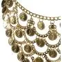 BESTOYARD Belly Dance Jewelry Set Gold Necklace Earrings for, Golden, Size Mid BESTOYARD Belly Dance Jewelry Set Gold Necklace Earrings for, Golden, Size Mid