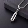 memorial jewelry Beer Bottle Cremation Jewelry Urn Necklace Pendant Memorial Ash Jewelry Keepsake Jewelry for Ashes