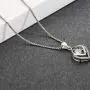 SA SILVERAGE Jewelry 925 Sterling Silver Box Chain Necklace Accessory Chain Matching Necklace, 16''- 32''