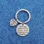 WUSUANED Daughter in Law Gift Marriage Made You My Family Love Made You My Daughter Keychain Wedding Jewelry Bride to Be Gift