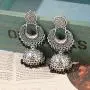 DOUVEI 4 Pairs/set Oxidized Bollywood Round Bell Tassel Jhumki Jhumka Earrings for Women Vintage Bells Tassel Dangle Ethnic Traditional Indian Egypt Gypsy Drop Earrings DOUVEI 4 Pairs/set Oxidized Bollywood Round Bell Tassel Jhumki Jhumka Earrings for Women Vintage Bells Tassel Dangle Ethnic Traditional Indian Egypt Gypsy Drop Earrings