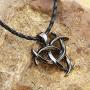 Viking Necklace Norse Amulet Mjolnir Pendant Leather Chain Thors Hammer Necklace Celtic Pagan Symbol Jewelry for Men Unisex