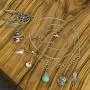 Lux Accessories Dreamcatcher Boho Tribal Charm Necklace 7 Charms Lux Accessories Dreamcatcher Boho Tribal Charm Necklace 7 Charms