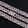 PY Bling 15mm Hip Hop Full Iced Out 18K Gold/White Rose Gold Plated Miami Cuban Link Chain Choker CZ Lab Diamond Necklace/Bracelet 8.5''-24'' for Men and Women PY Bling 15mm Hip Hop Full Iced Out 18K Gold/White Rose Gold Plated Miami Cuban Link Chain Choker CZ Lab Diamond Necklace/Bracelet 8.5''-24'' for Men and Women