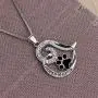 AILUOR Dog Paw Necklace, Cute Puppy Paw Print Forever Love Heart Pendant Always in My Heart Footprint Necklace Memorial Jewelry for Dog Lovers - Live & Love & Rescue AILUOR Dog Paw Necklace, Cute Puppy Paw Print Forever Love Heart Pendant Always in My Heart Footprint Necklace Memorial Jewelry for Dog Lovers - Live & Love & Rescue